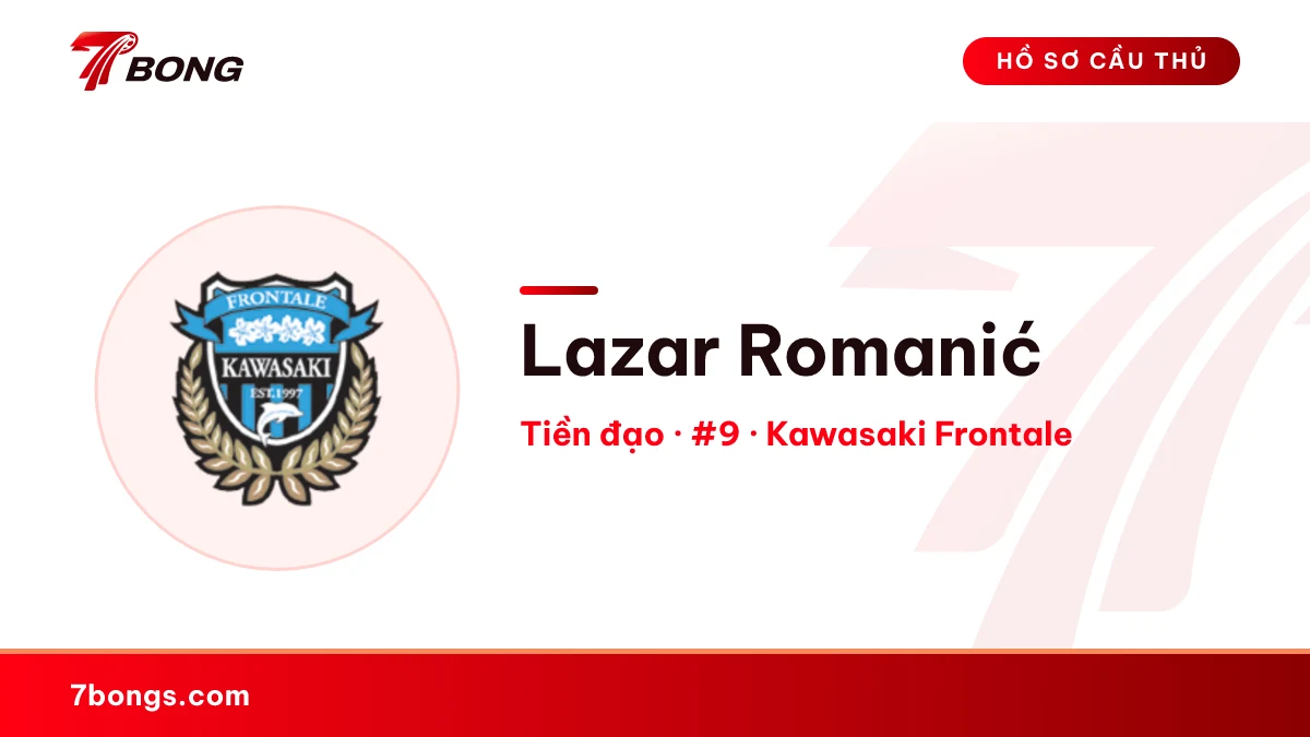 Lazar Romanić — Kawasaki Frontale