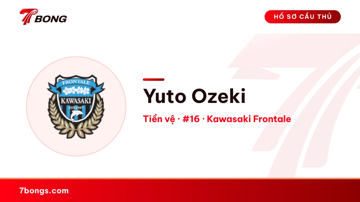 Yuto Ozeki — Kawasaki Frontale