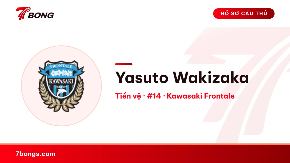 Yasuto Wakizaka — Kawasaki Frontale