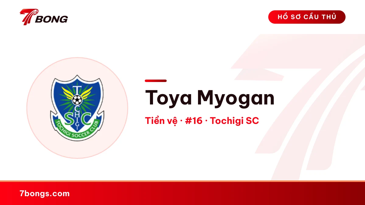 Toya Myogan — Tochigi SC