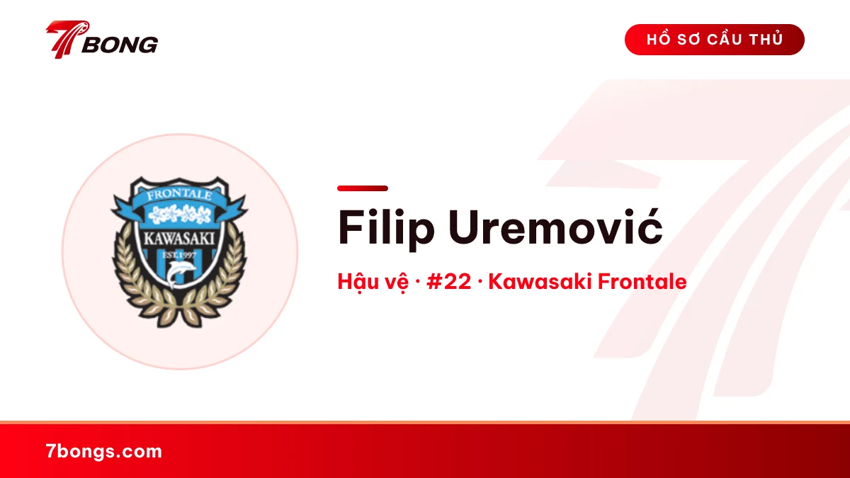Filip Uremović — Kawasaki Frontale