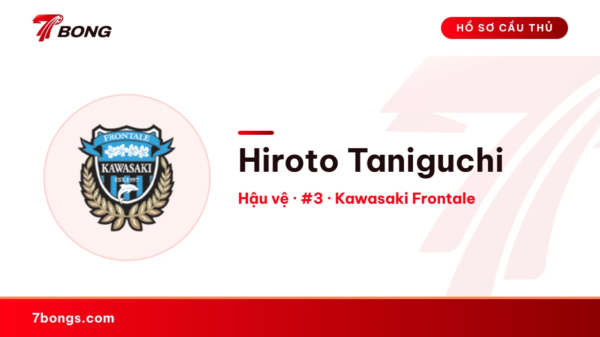 Hiroto Taniguchi — Kawasaki Frontale
