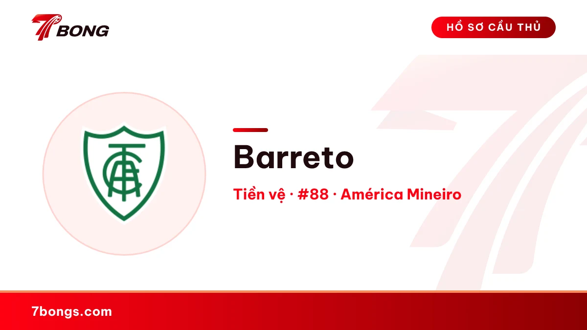 Barreto — América Mineiro