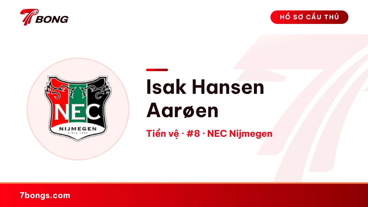 Isak Hansen Aarøen — NEC Nijmegen