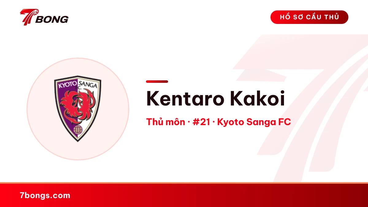 Kentaro Kakoi — Kyoto Sanga FC
