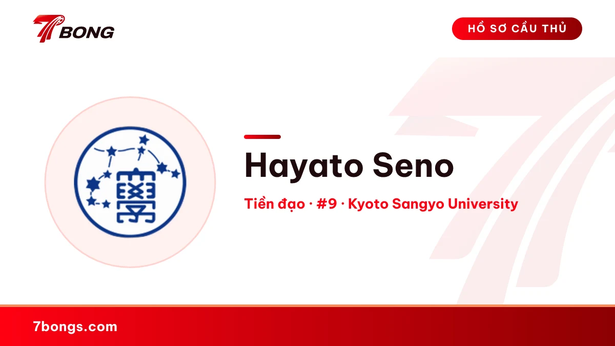 Hayato Seno — Kyoto Sangyo University