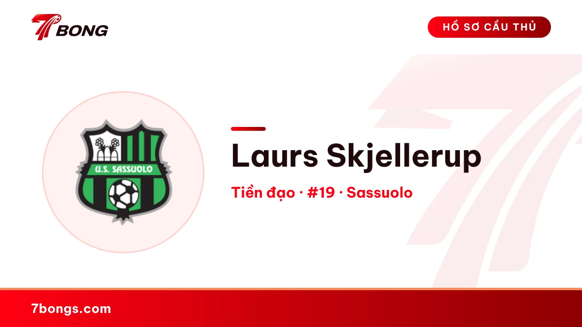 Laurs Skjellerup — Sassuolo