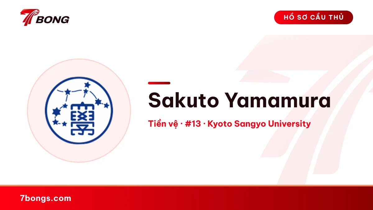 Sakuto Yamamura — Kyoto Sangyo University