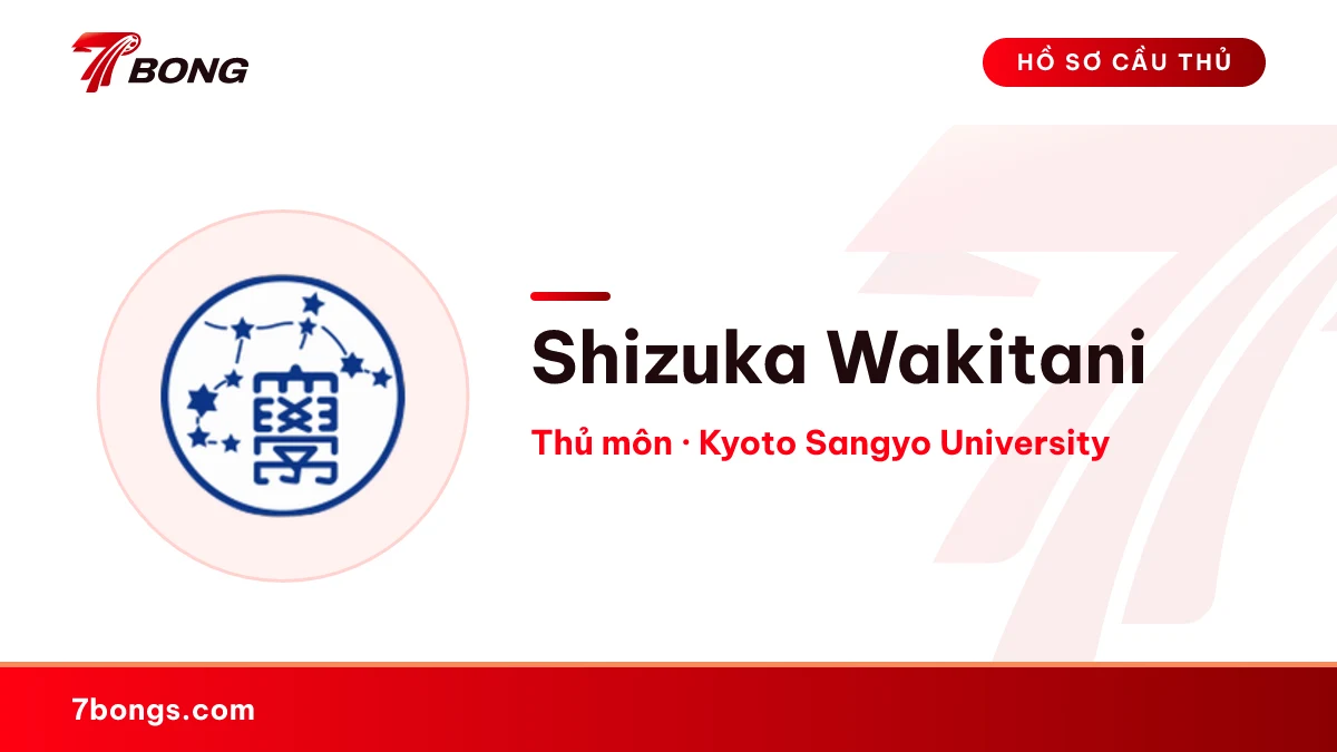 Shizuka Wakitani — Kyoto Sangyo University