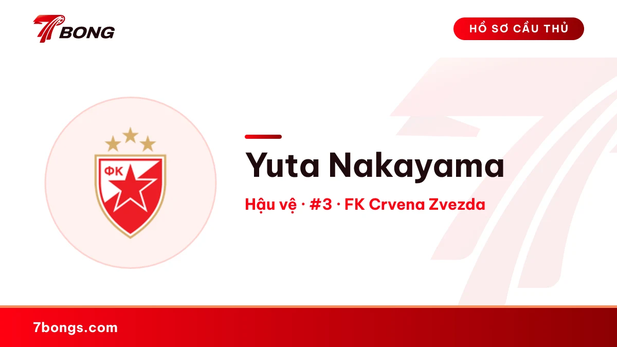Yuta Nakayama — FK Crvena Zvezda