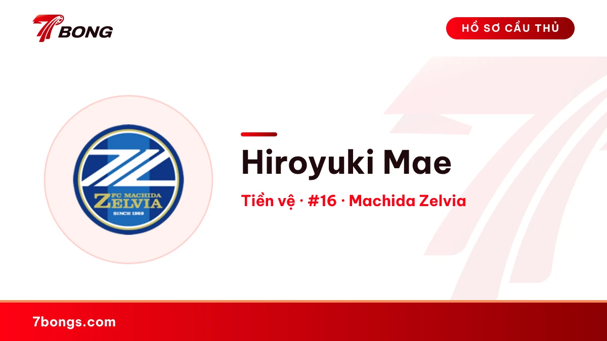 Hiroyuki Mae — Machida Zelvia