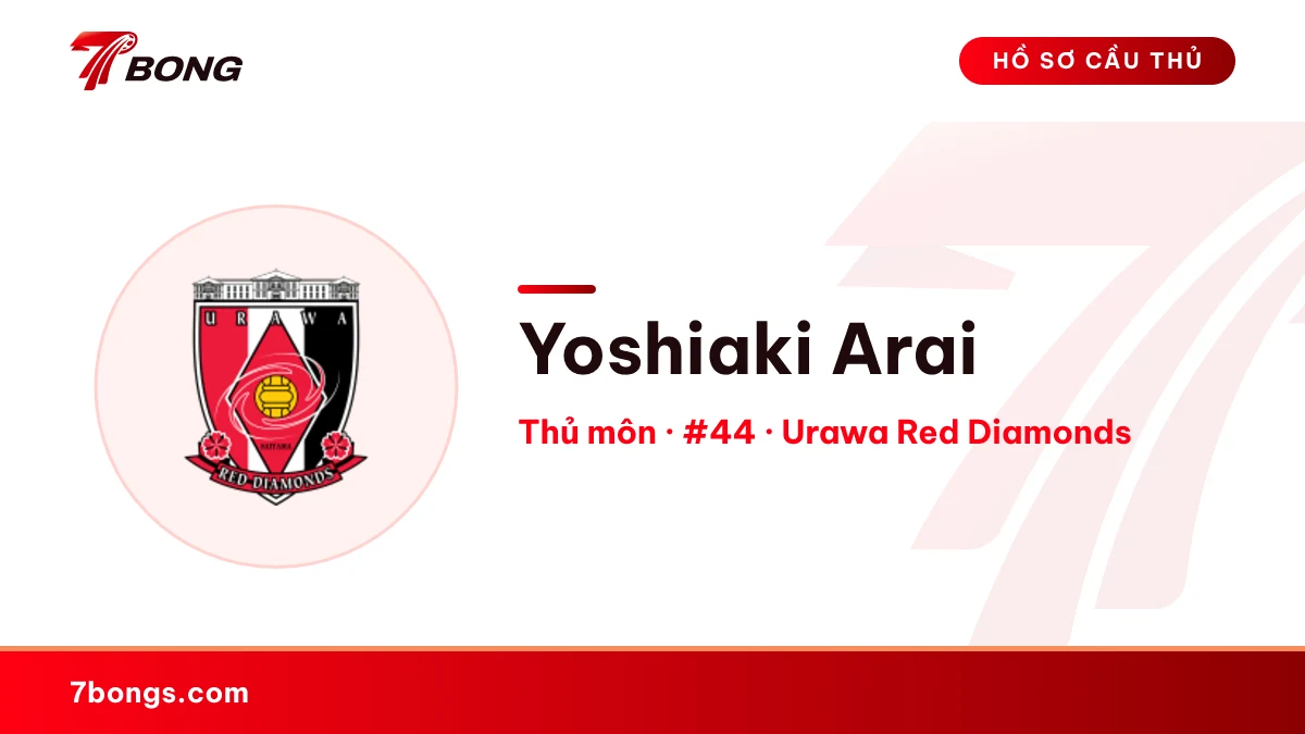 Yoshiaki Arai — Urawa Red Diamonds