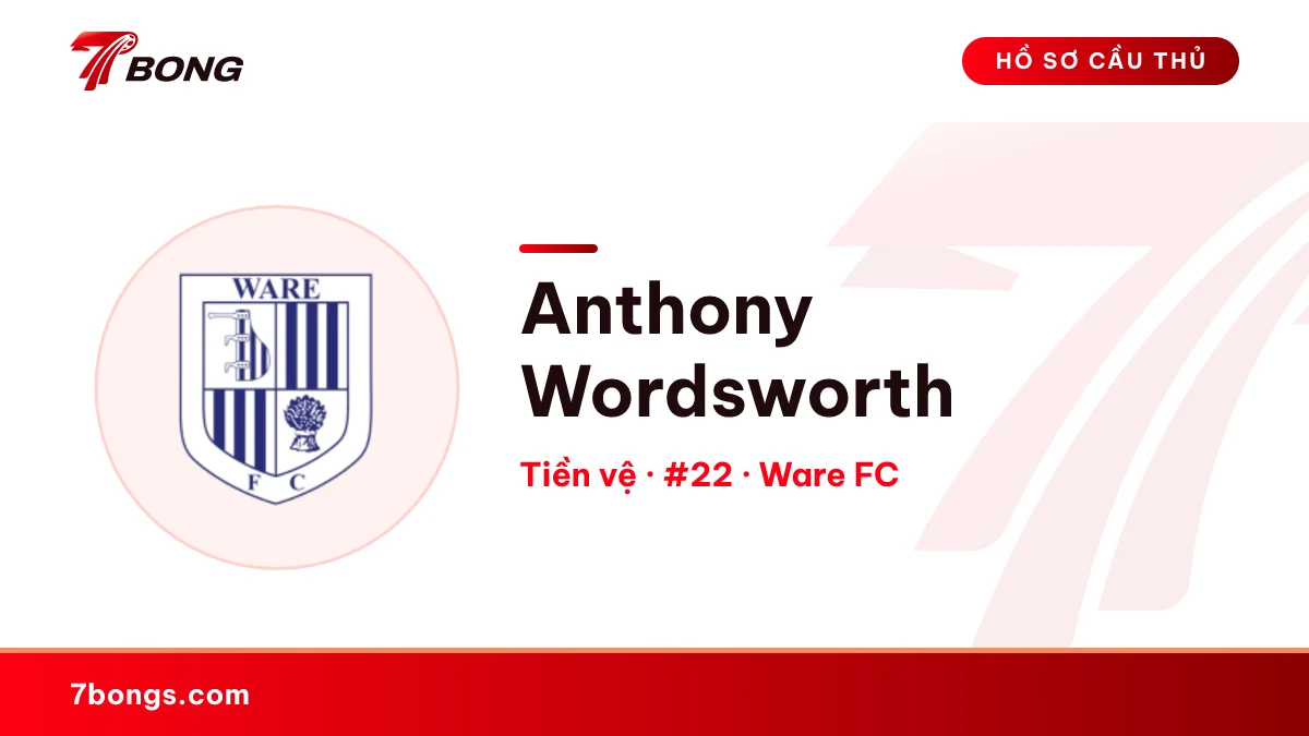 Anthony Wordsworth — Ware FC