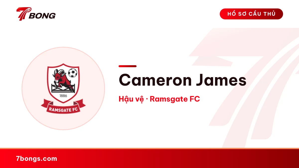 Cameron James — Ramsgate FC