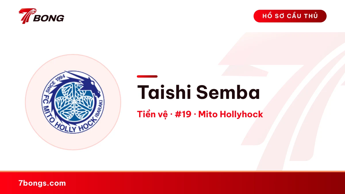 Taishi Semba — Mito Hollyhock