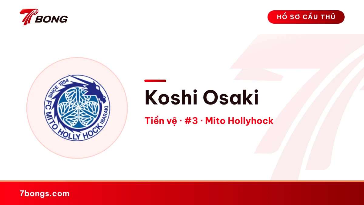 Koshi Osaki — Mito Hollyhock
