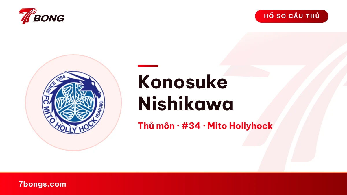 Konosuke Nishikawa — Mito Hollyhock