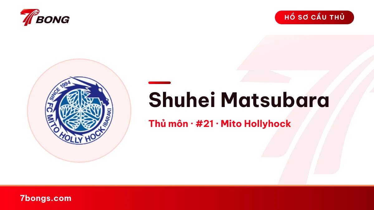 Shuhei Matsubara — Mito Hollyhock