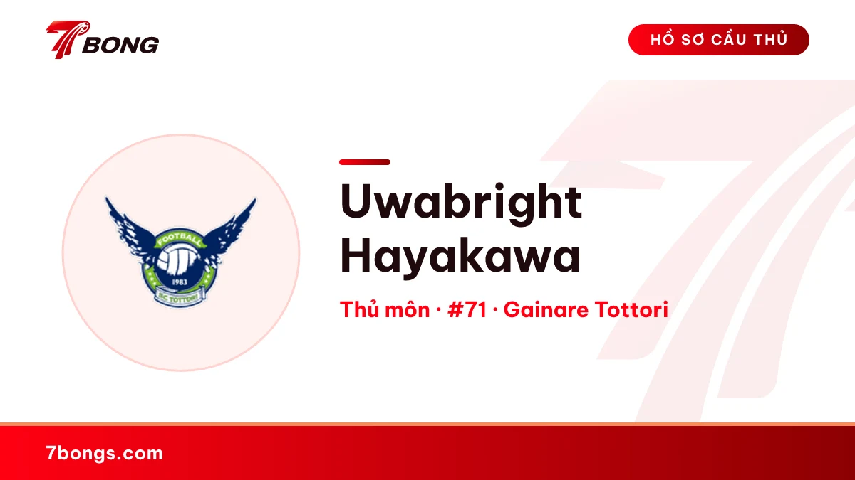 Uwabright Hayakawa — Gainare Tottori