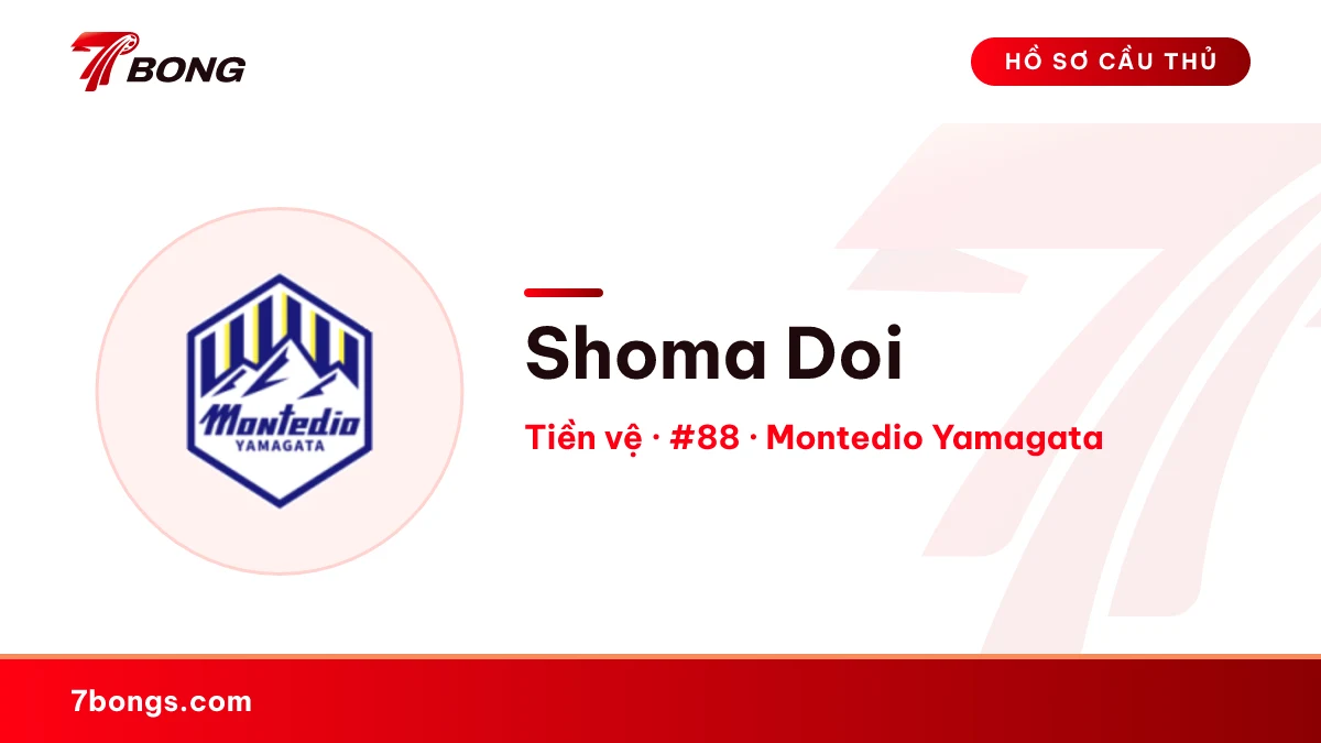 Shoma Doi — Montedio Yamagata