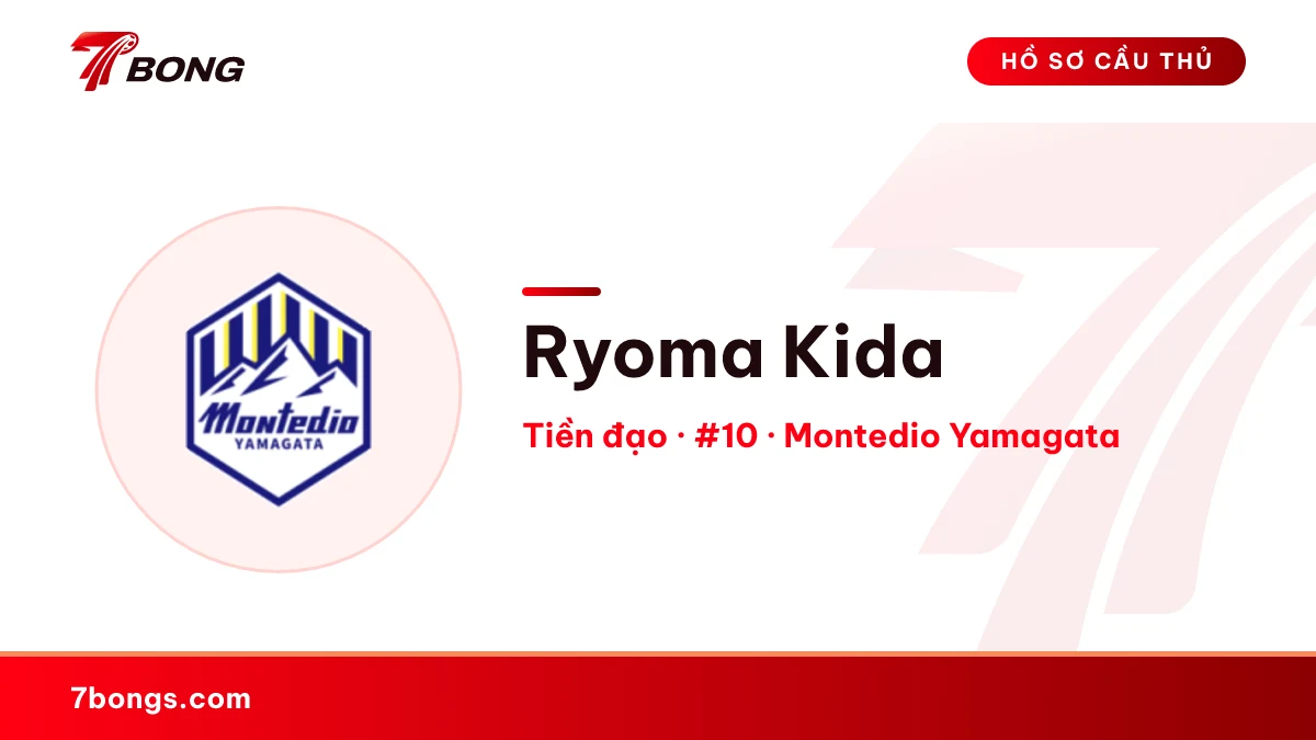 Ryoma Kida — Montedio Yamagata