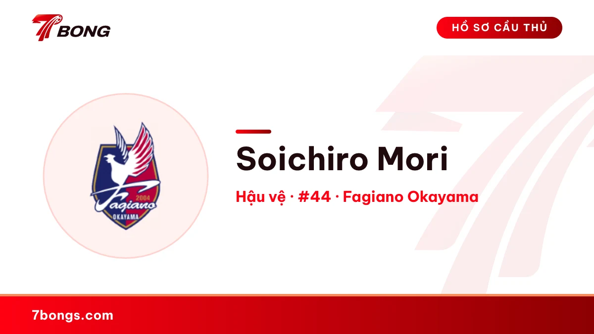 Soichiro Mori — Fagiano Okayama