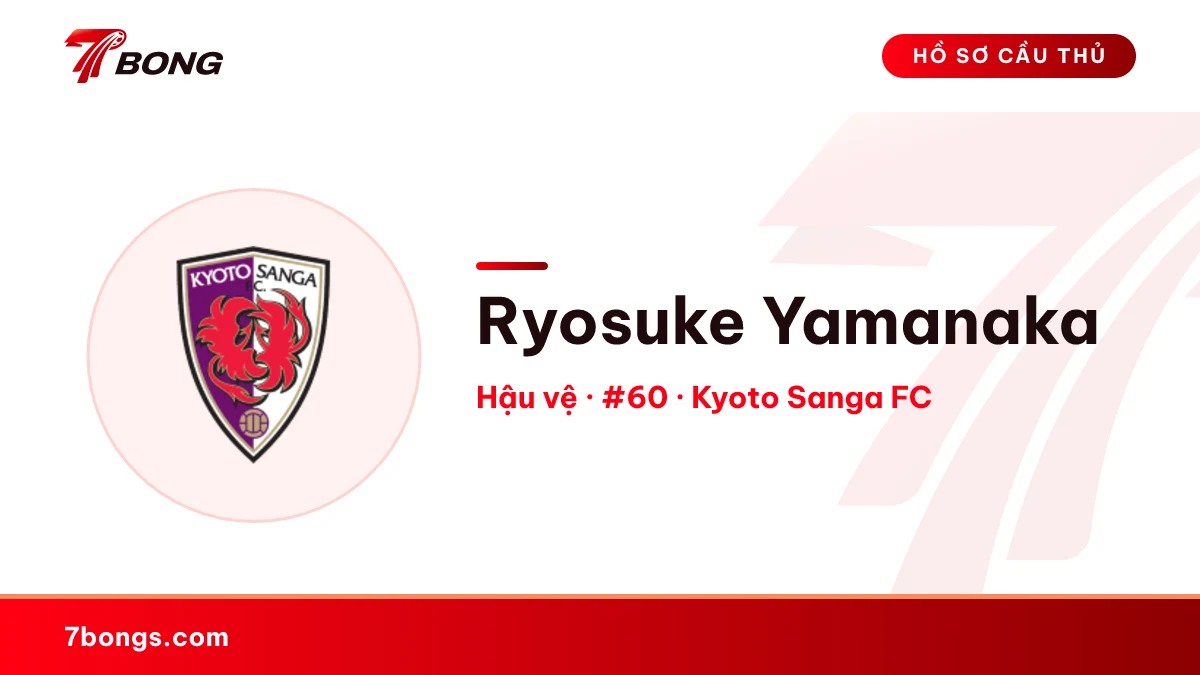 Ryosuke Yamanaka — Kyoto Sanga FC