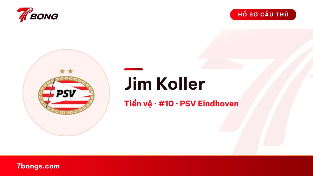 Jim Koller — PSV Eindhoven