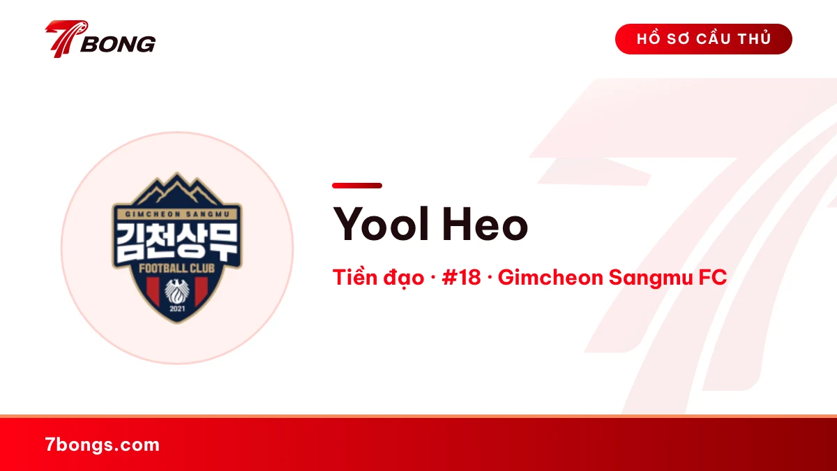 Yool Heo — Gimcheon Sangmu FC