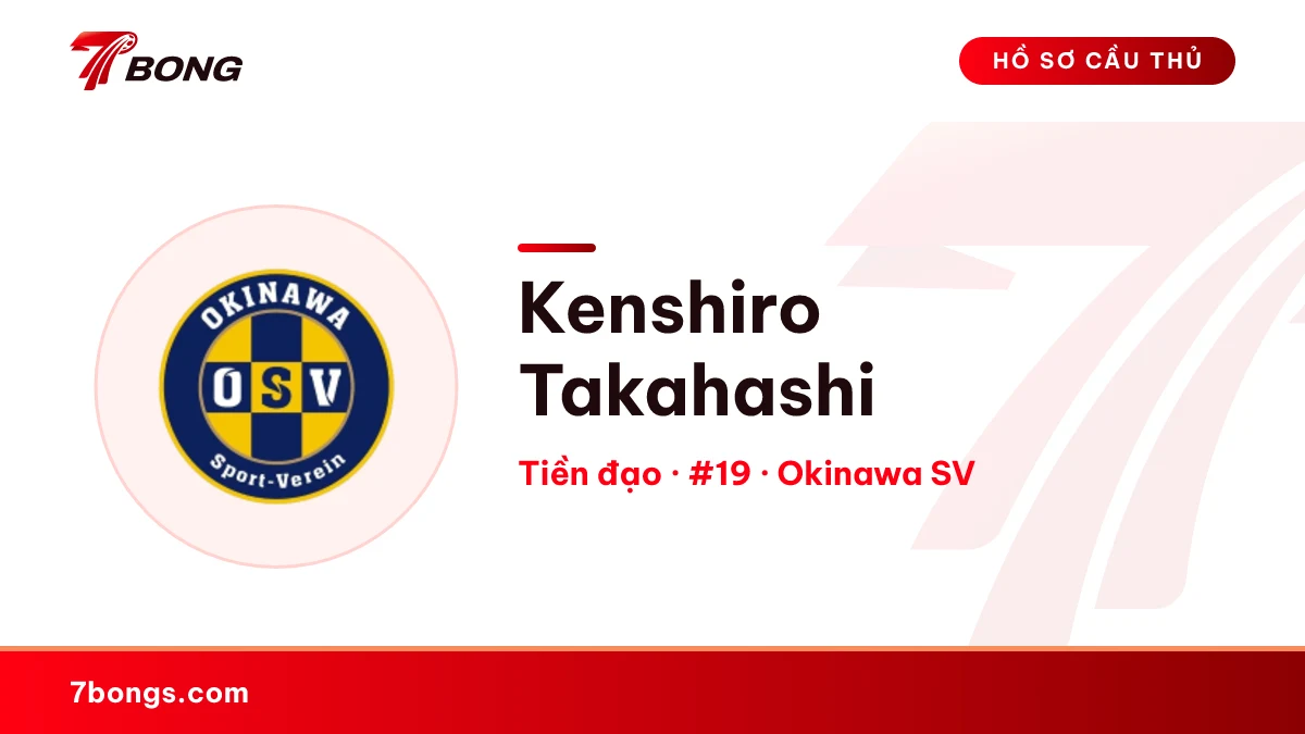 Kenshiro Takahashi — Okinawa SV