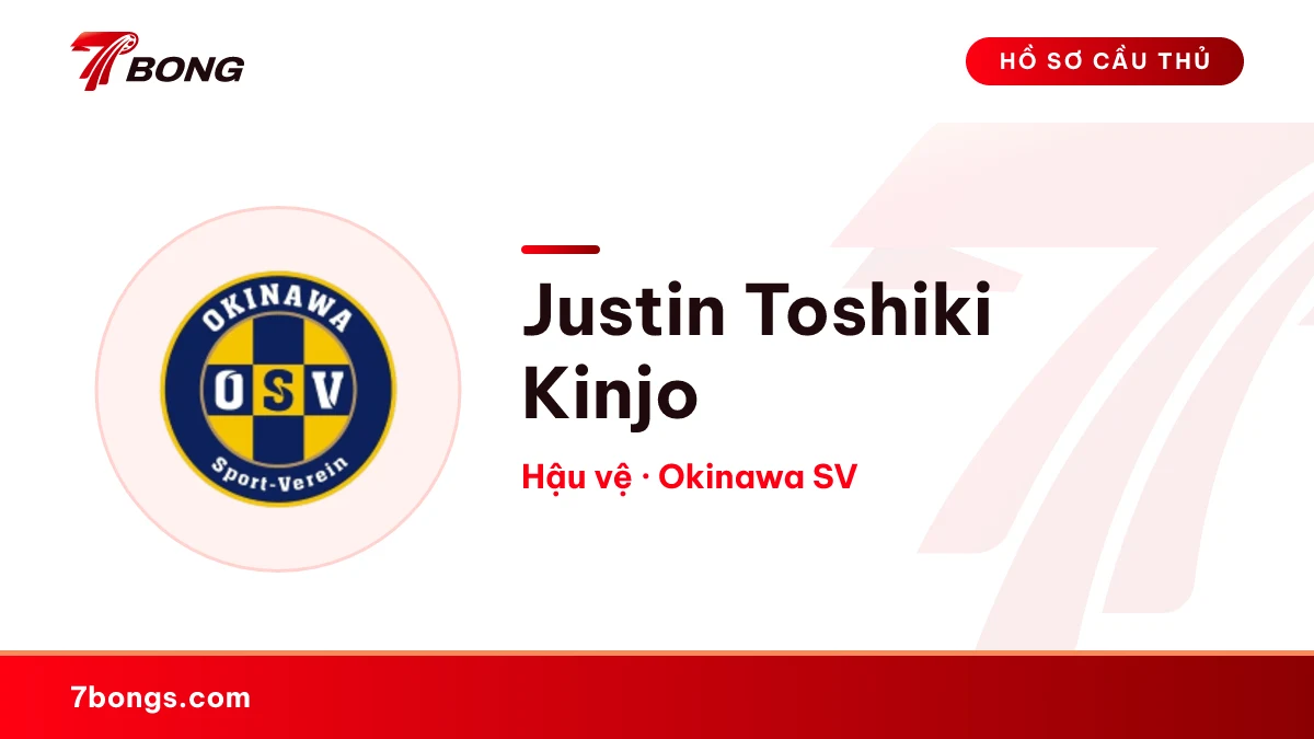Justin Toshiki Kinjo — Okinawa SV