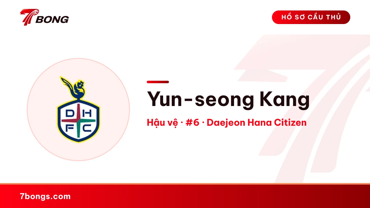 Yun-seong Kang — Daejeon Hana Citizen