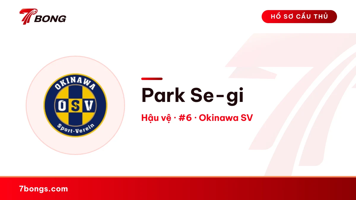 Park Se-gi — Okinawa SV