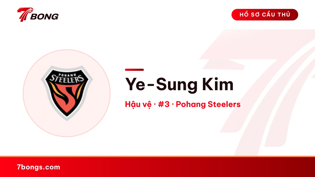 Ye-Sung Kim — Pohang Steelers