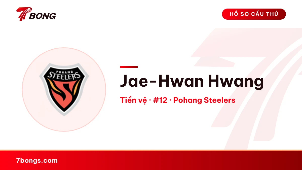 Jae-Hwan Hwang — Pohang Steelers