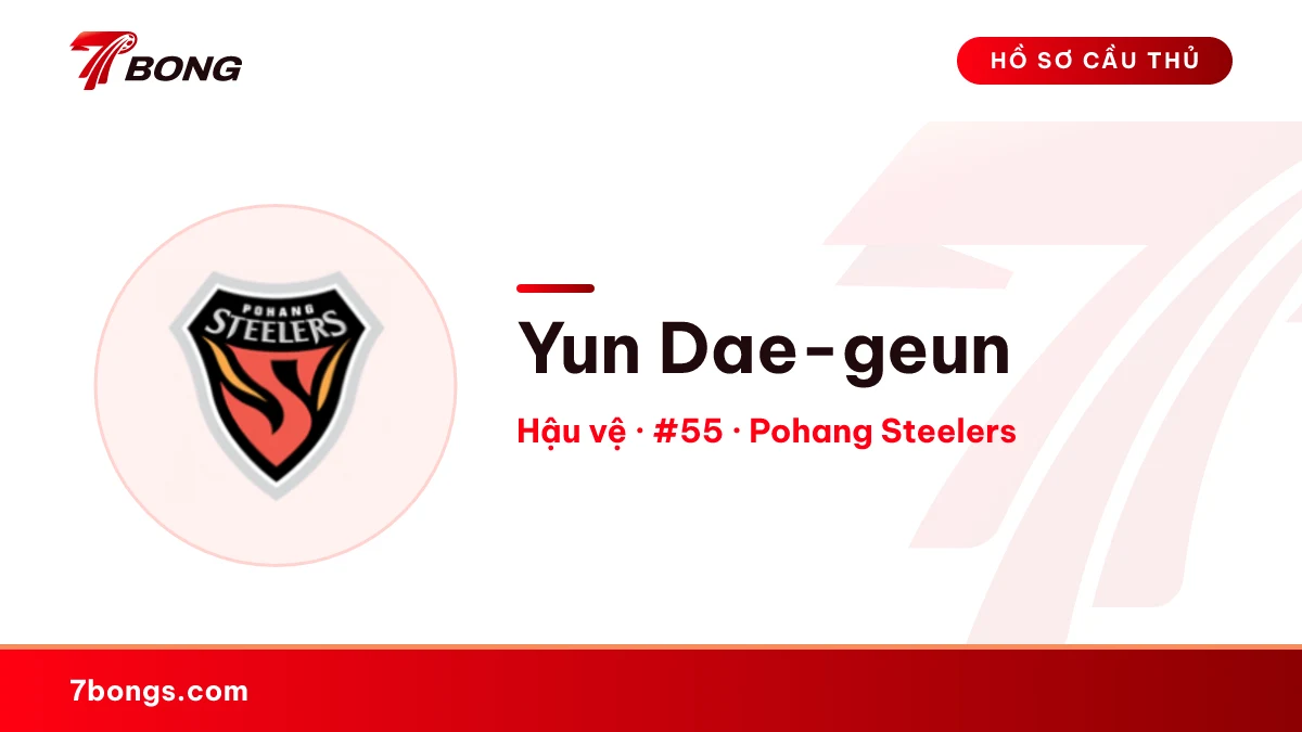 Yun Dae-geun — Pohang Steelers