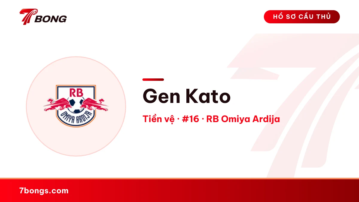 Gen Kato — RB Omiya Ardija