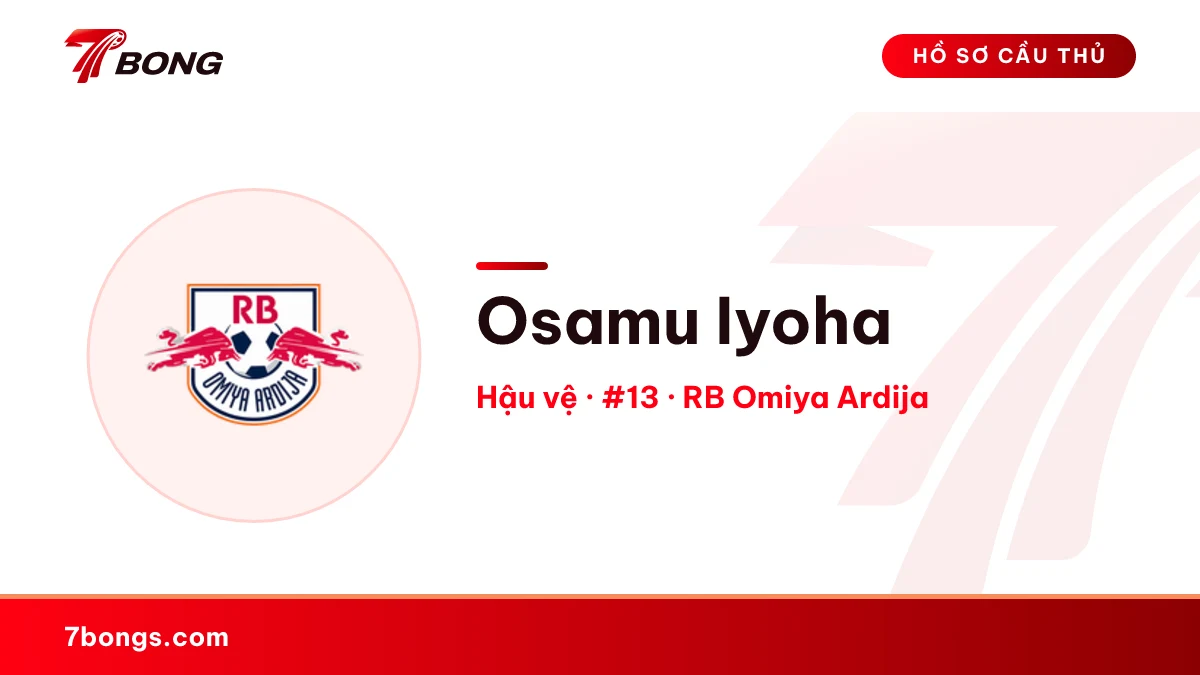 Osamu Iyoha — RB Omiya Ardija