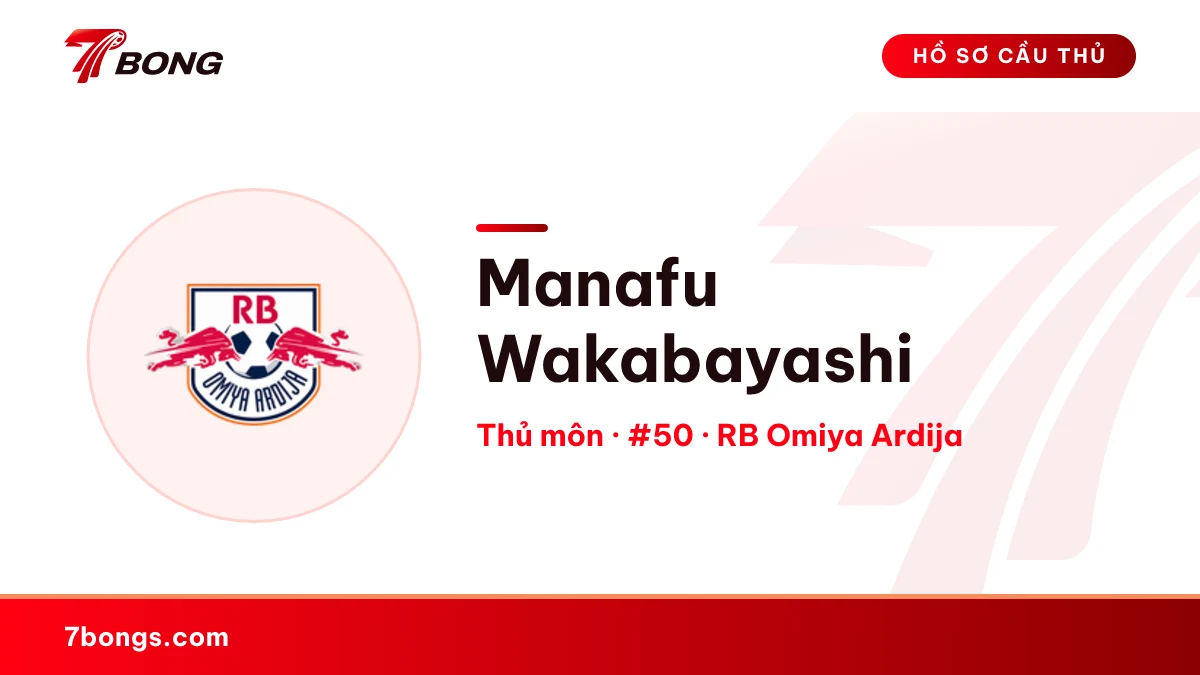 Manafu Wakabayashi — RB Omiya Ardija