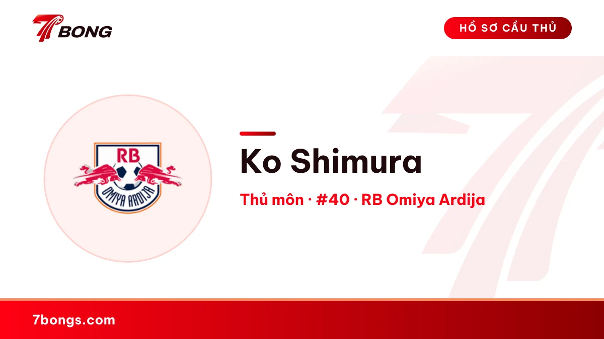 Ko Shimura — RB Omiya Ardija
