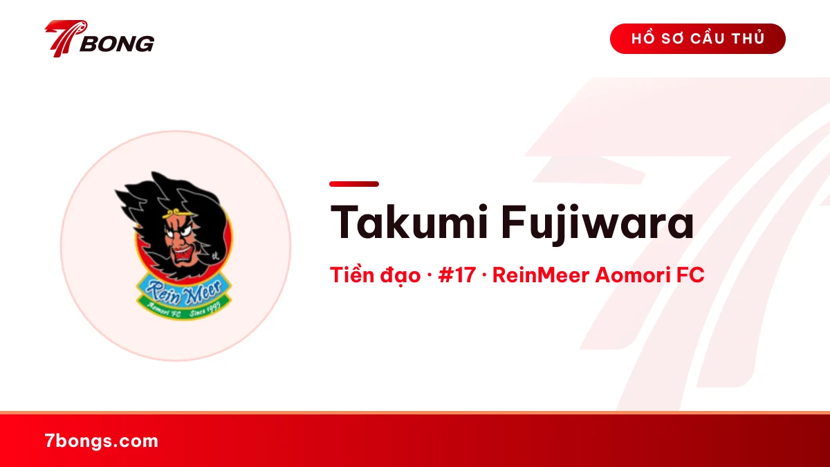 Takumi Fujiwara — ReinMeer Aomori FC