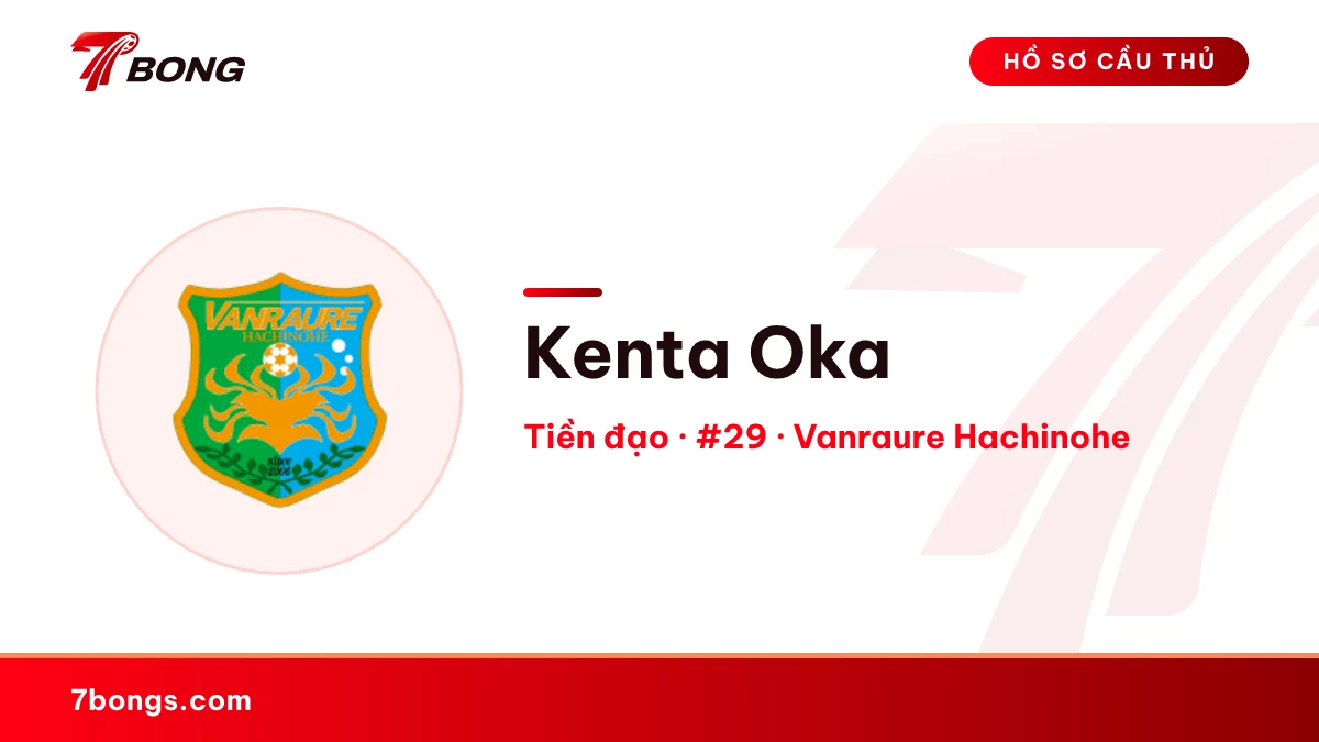 Kenta Oka — Vanraure Hachinohe