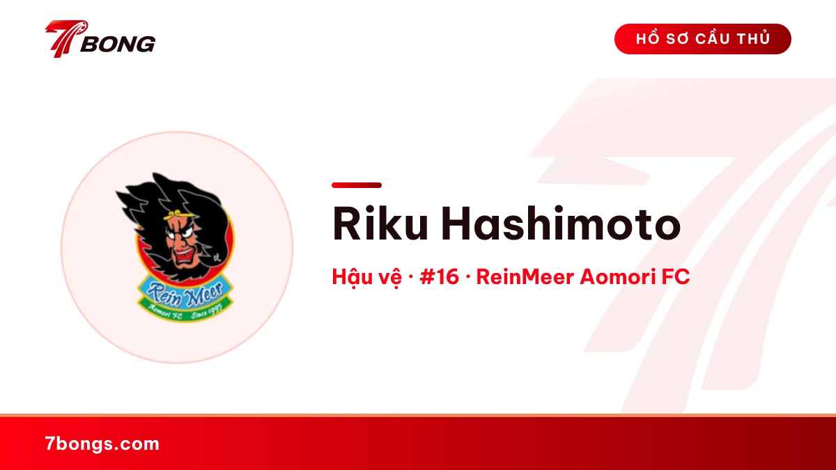 Riku Hashimoto — ReinMeer Aomori FC