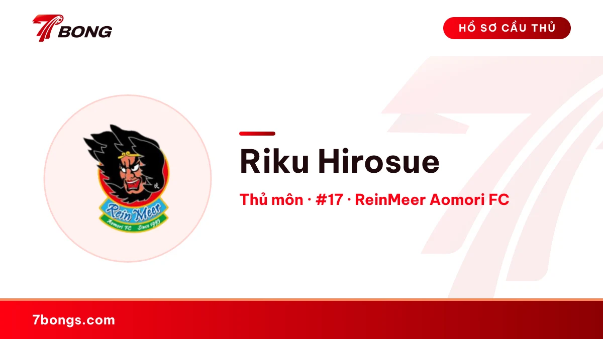 Riku Hirosue — ReinMeer Aomori FC