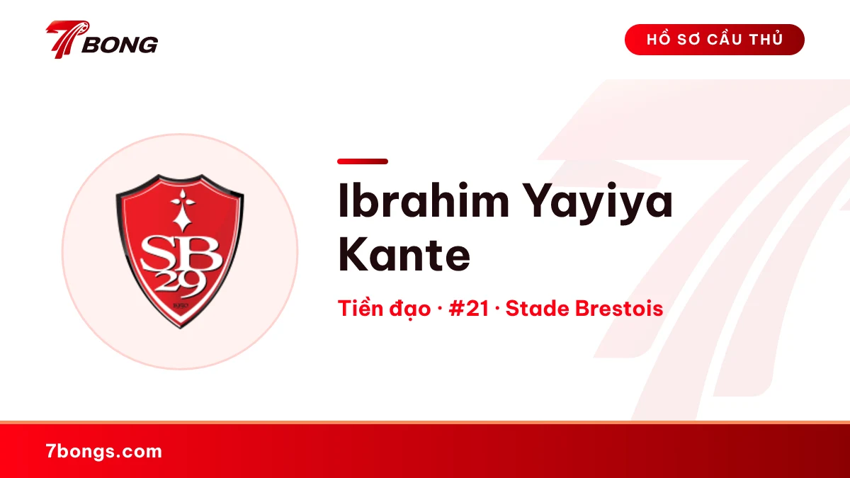 Ibrahim Yayiya Kante — Stade Brestois
