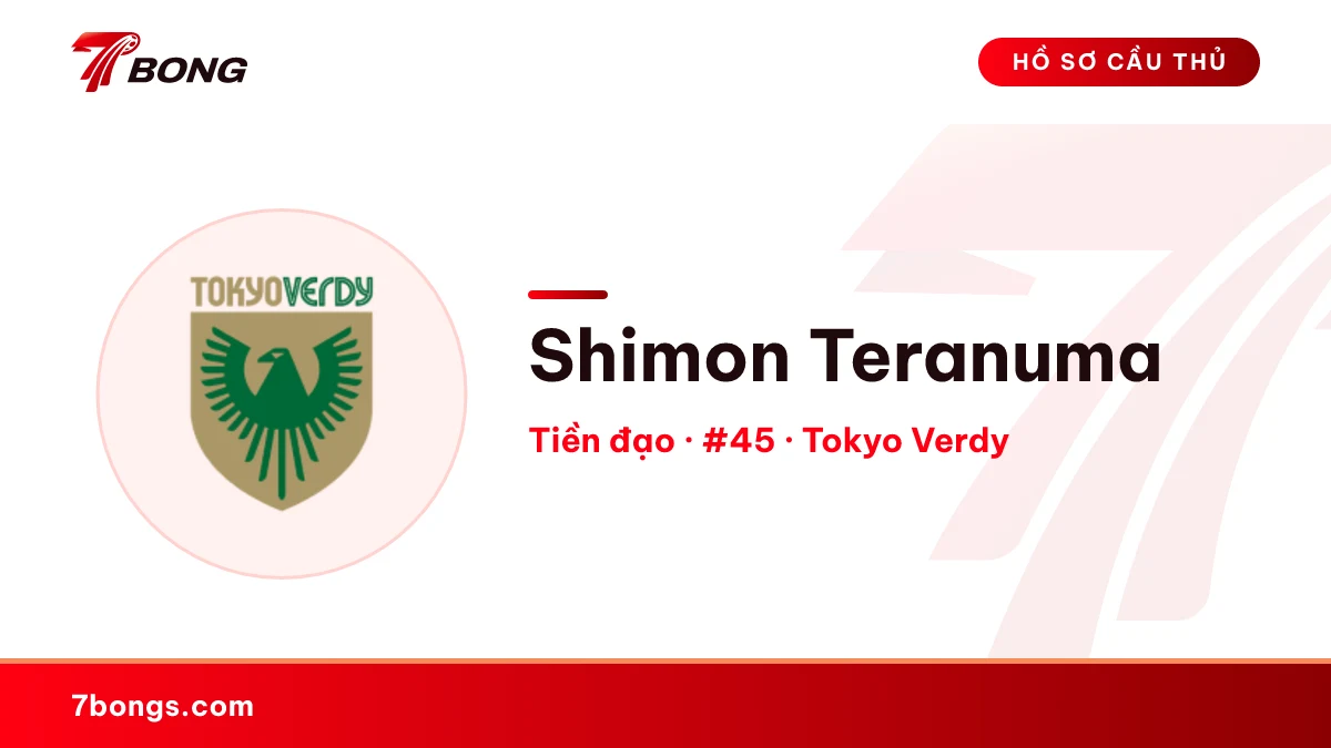 Shimon Teranuma — Tokyo Verdy