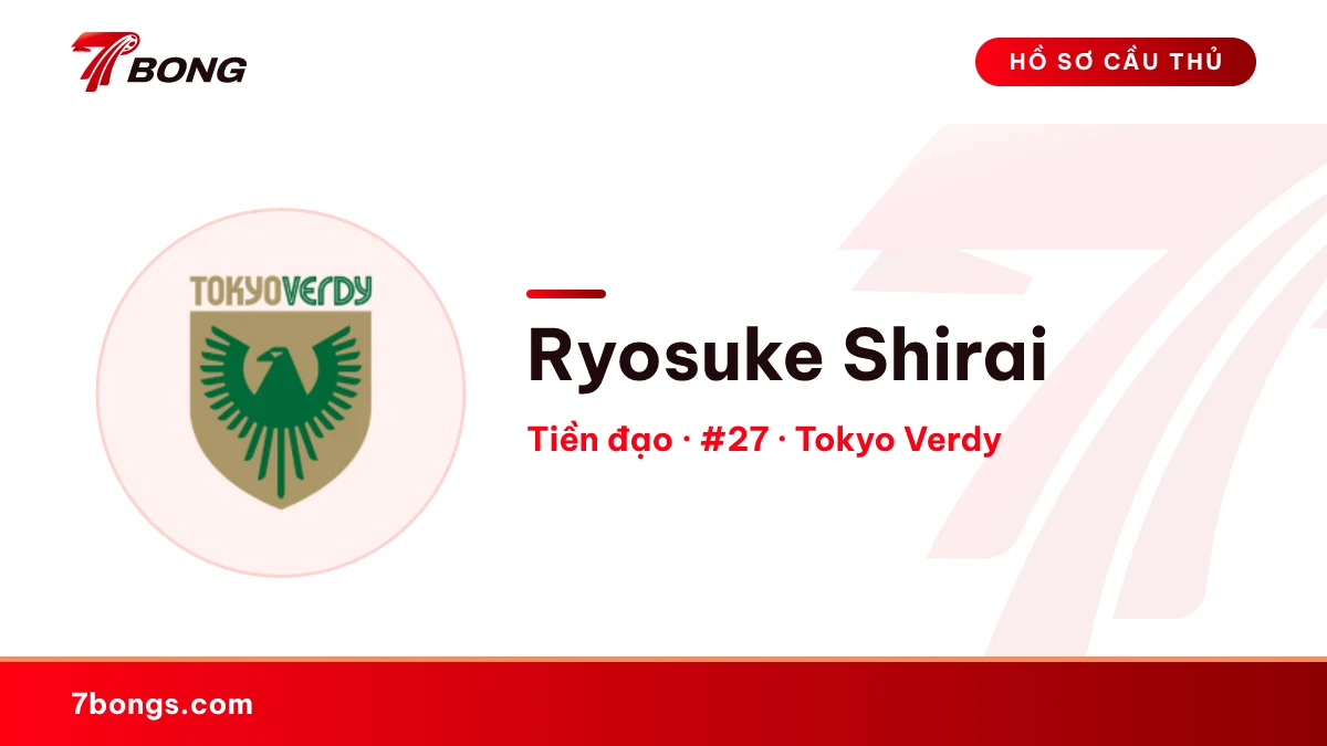 Ryosuke Shirai — Tokyo Verdy