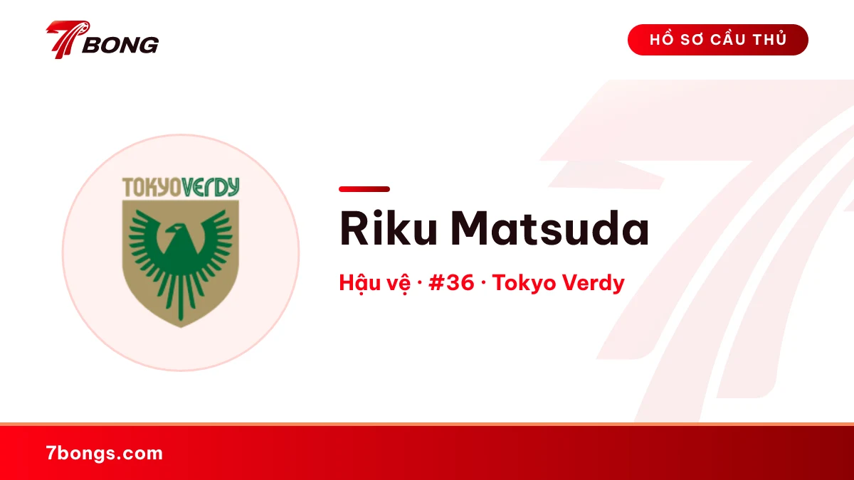 Riku Matsuda — Tokyo Verdy