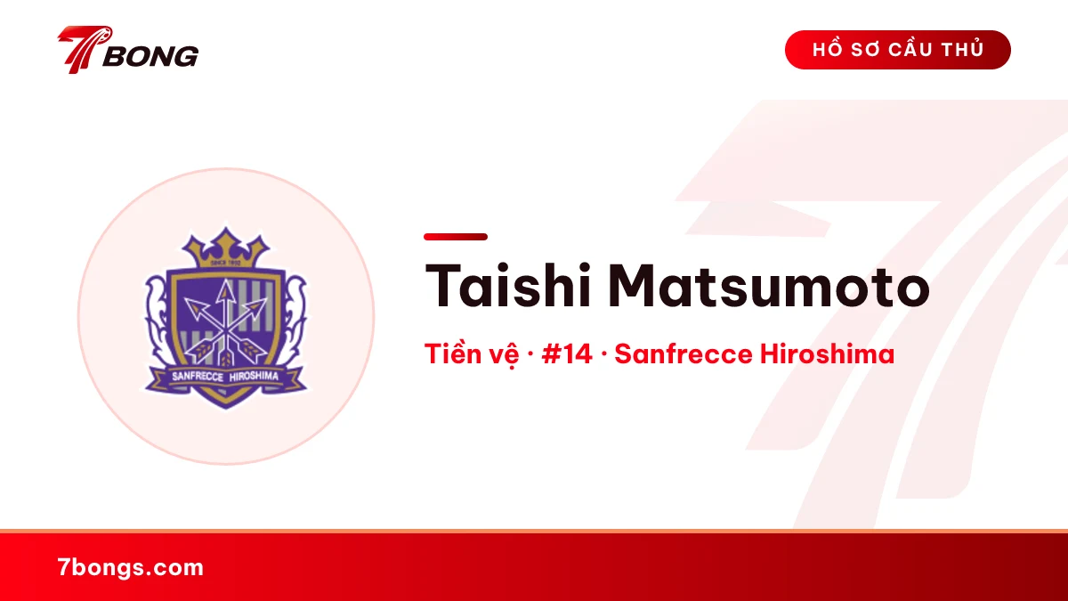 Taishi Matsumoto — Sanfrecce Hiroshima