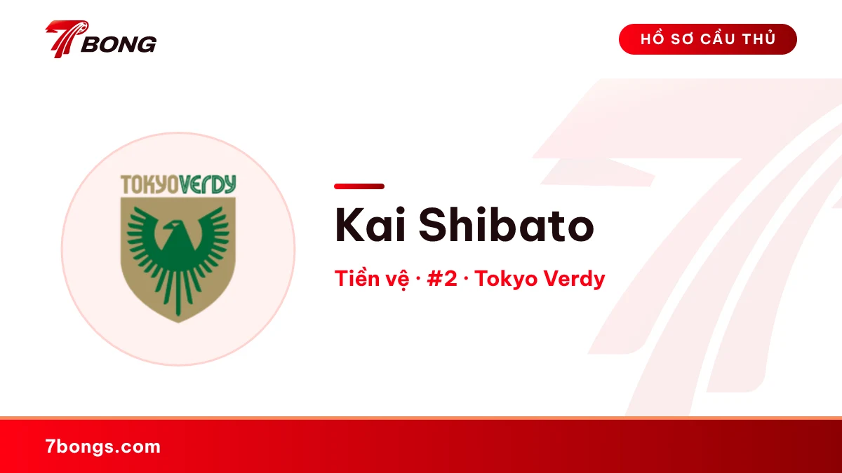 Kai Shibato — Tokyo Verdy